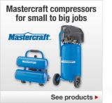 Mastercraft compressors for small to big jobs	