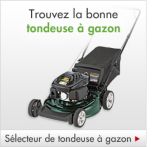 Trouvez la bonne tondeuse à gazon