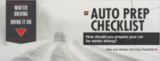 AUTO PREP CHECKLIST.