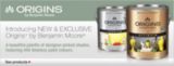 Introducing a NEW & EXCLUSIVE family of products - Origins� by Benjamin Moore�	