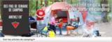Trouvez tout ce qu'il vous faut pour partir en camping	