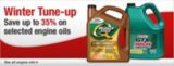 Save up to 35% on selected engine oils.