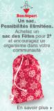 Une sac. Possibilit�s illimit�es. Achetez un sac des F�tes pour 2$ et encouragez un organisme dans votre communaut�