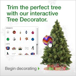 Trim the perfect tree with our interactive Tree Decorator