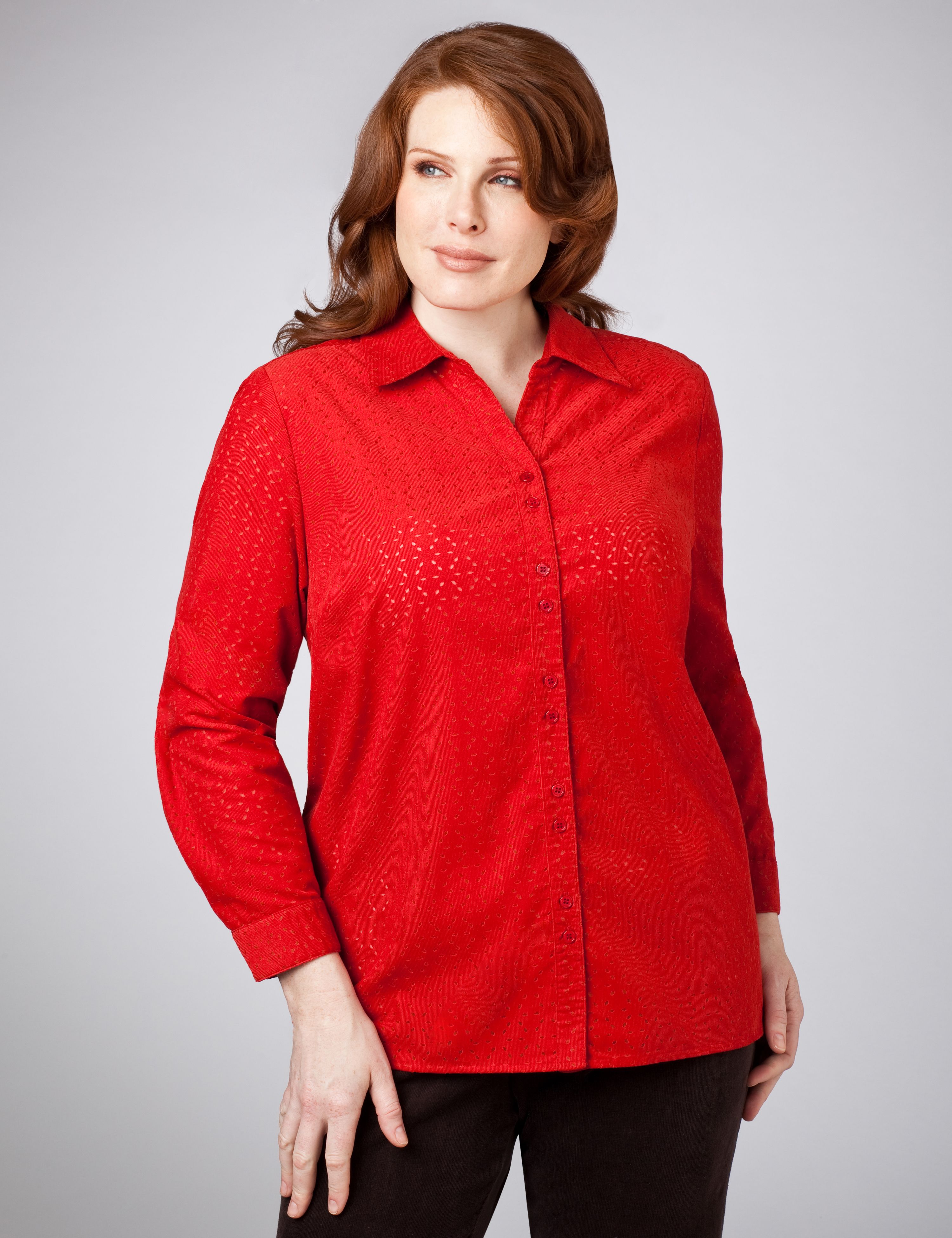 Burnout Corduroy Shirt