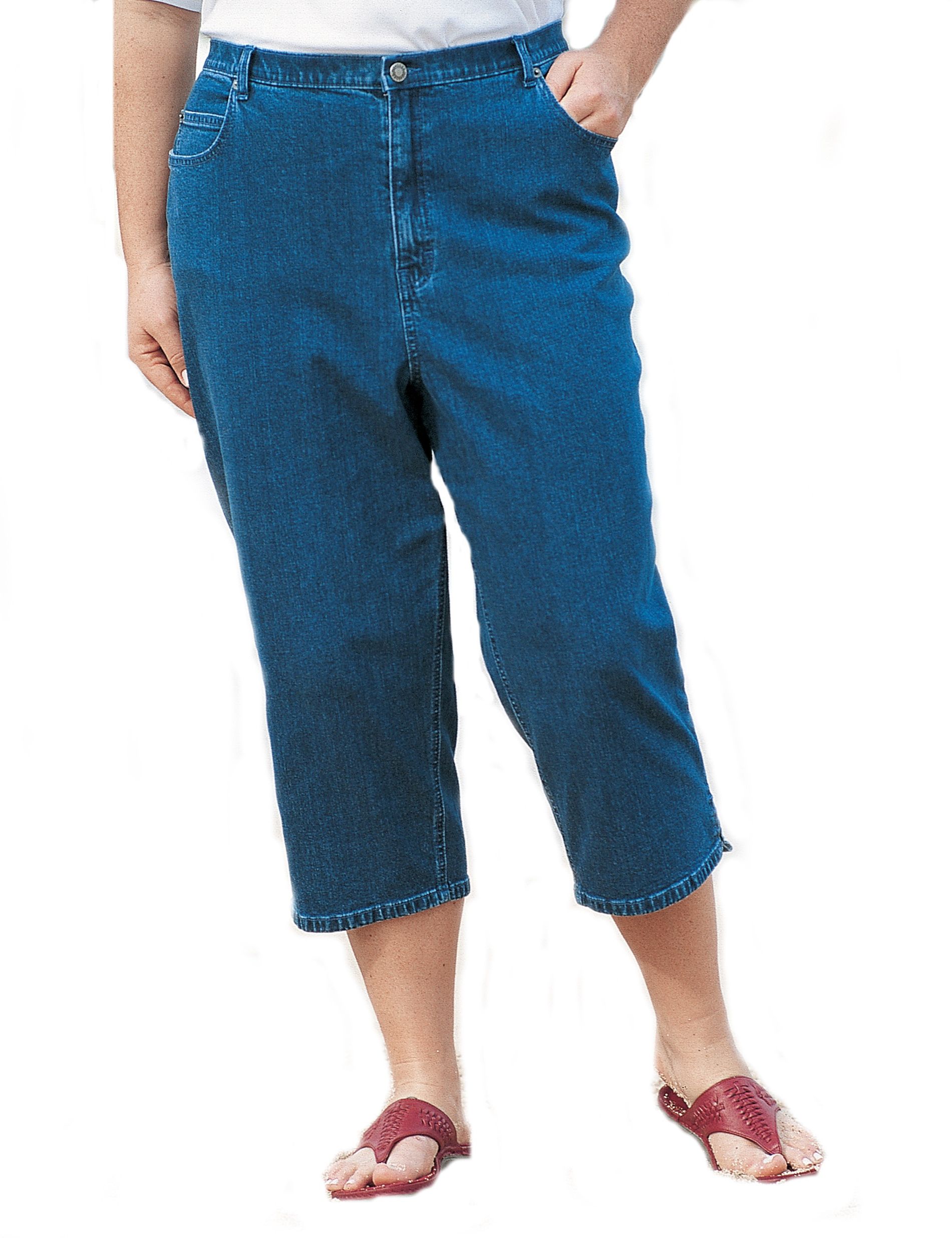 Right Fit 5-pocket capri