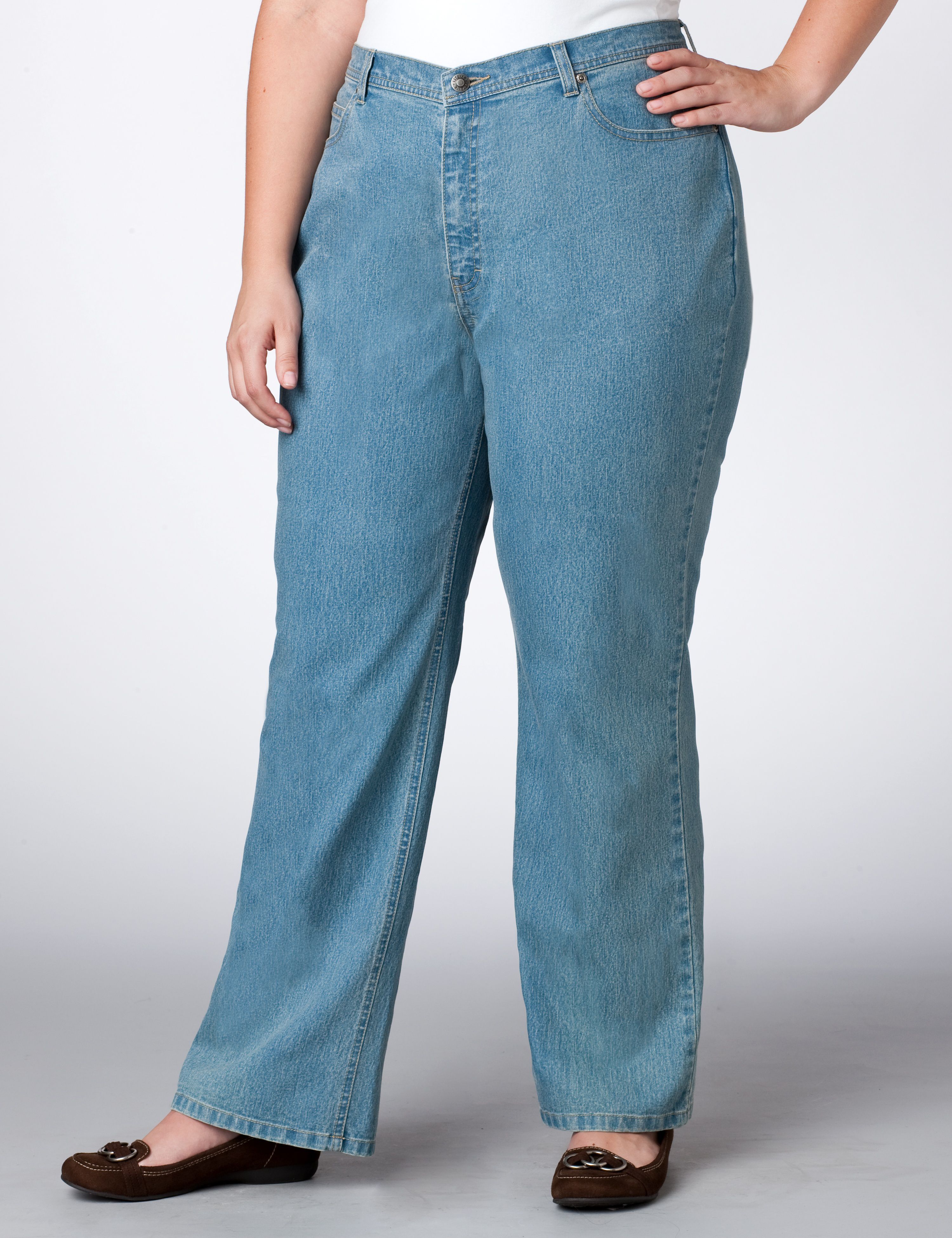 Catherines Secret Slimmerreg 5 Pocket Jeans