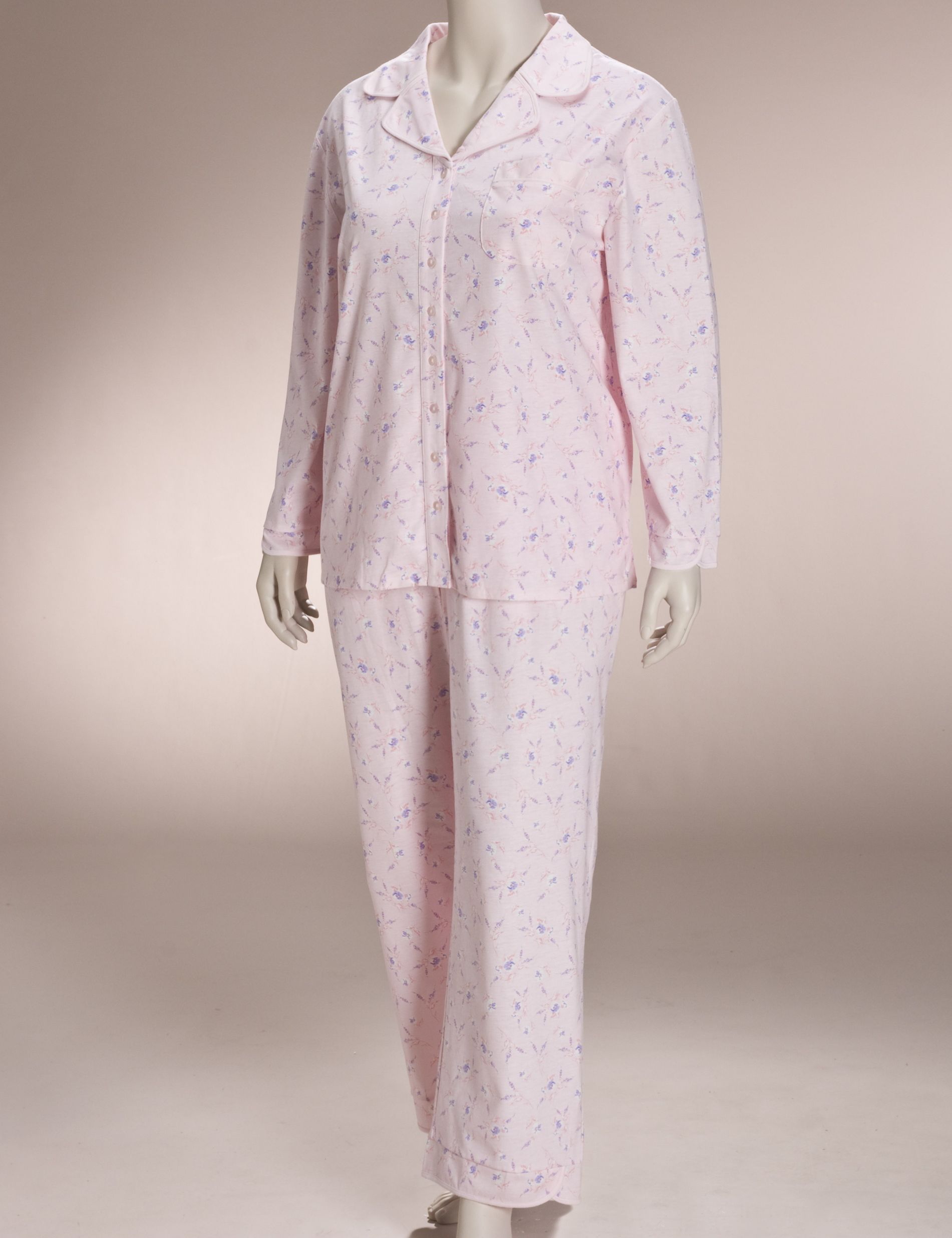 Floral print pajamas