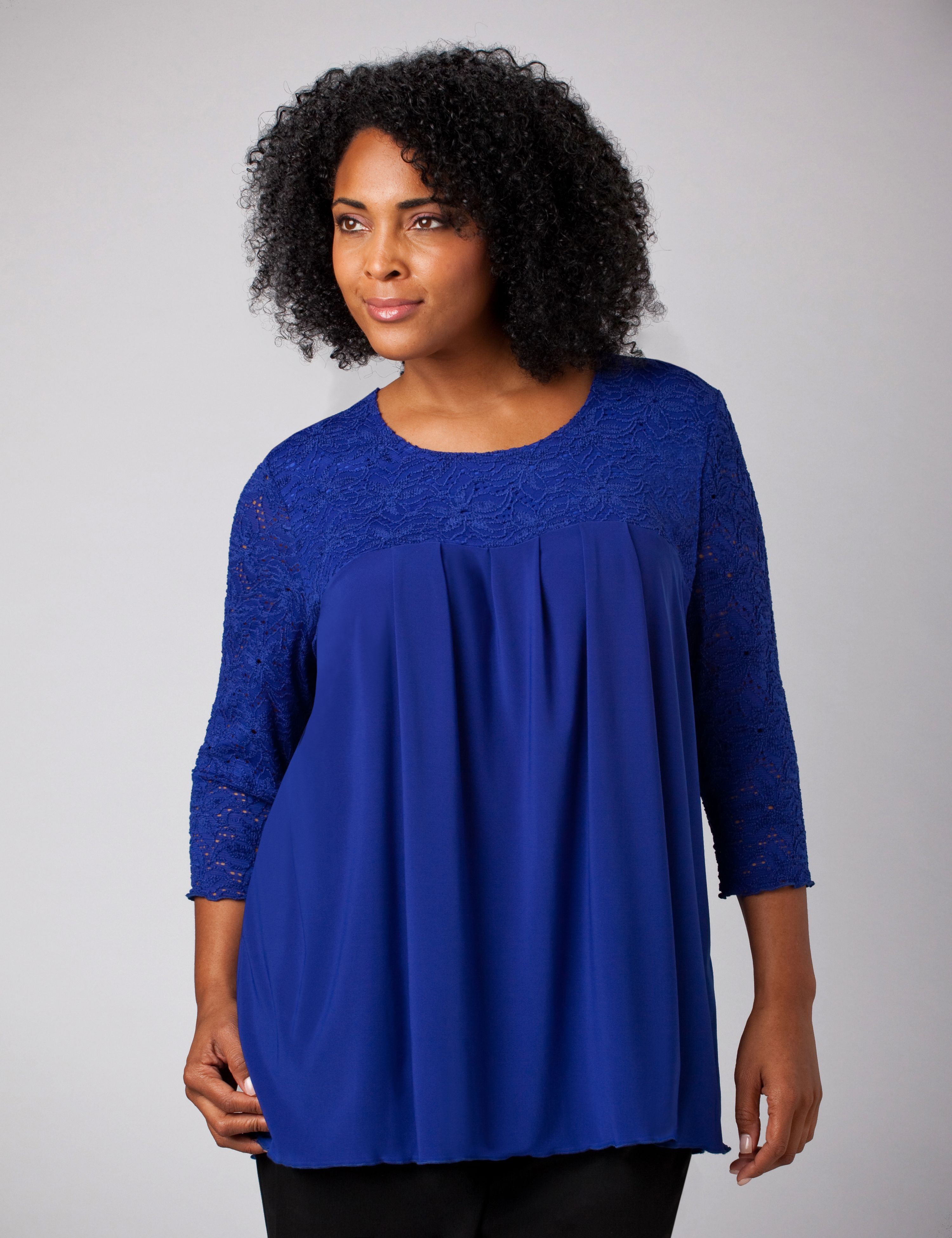 Chenille Lace Knit Top