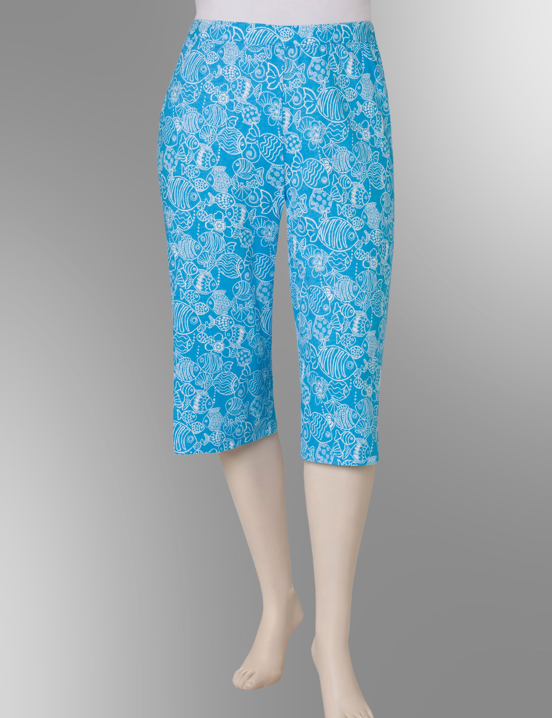 Tropical fish print pedal
