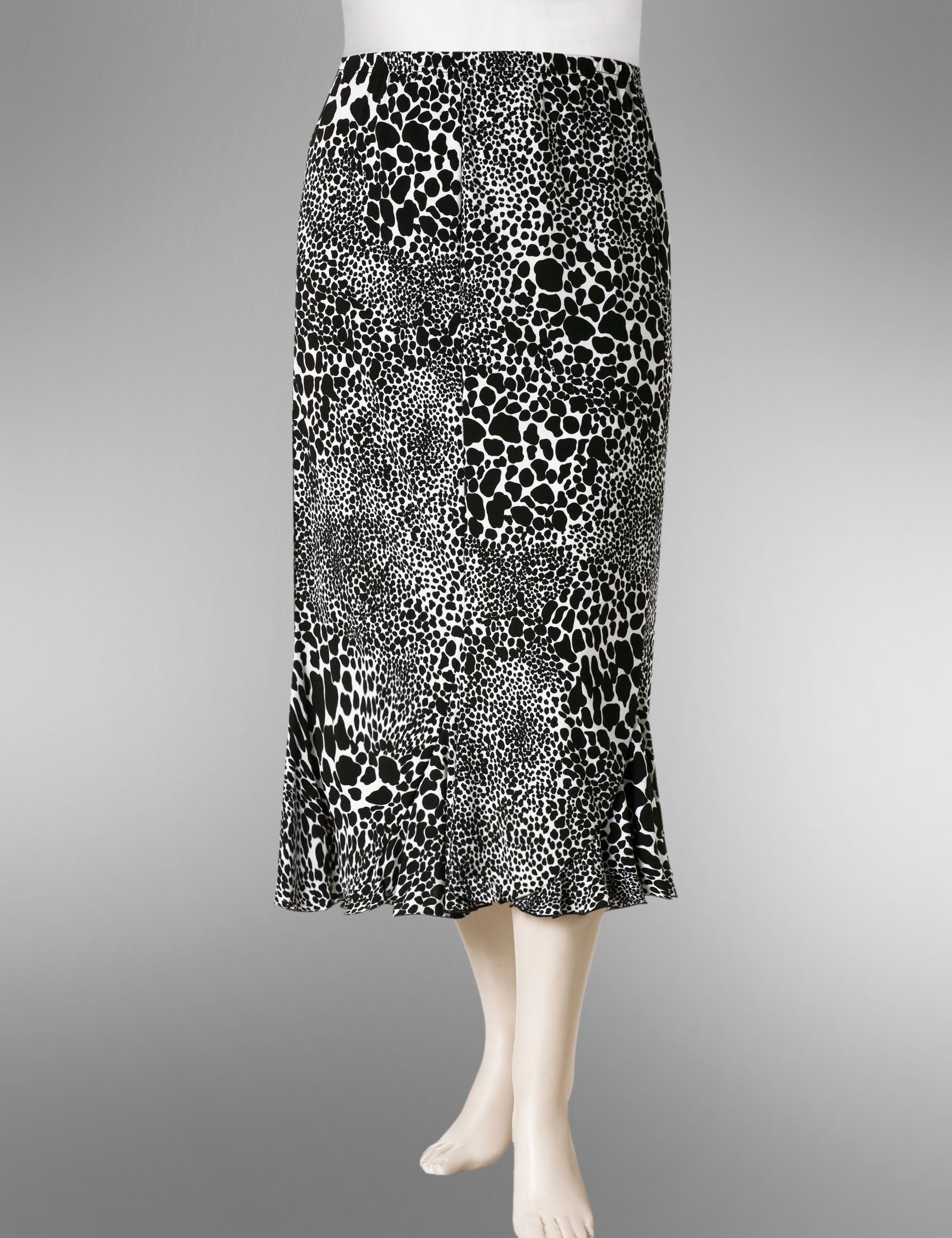Russell Kemp animal print skirt