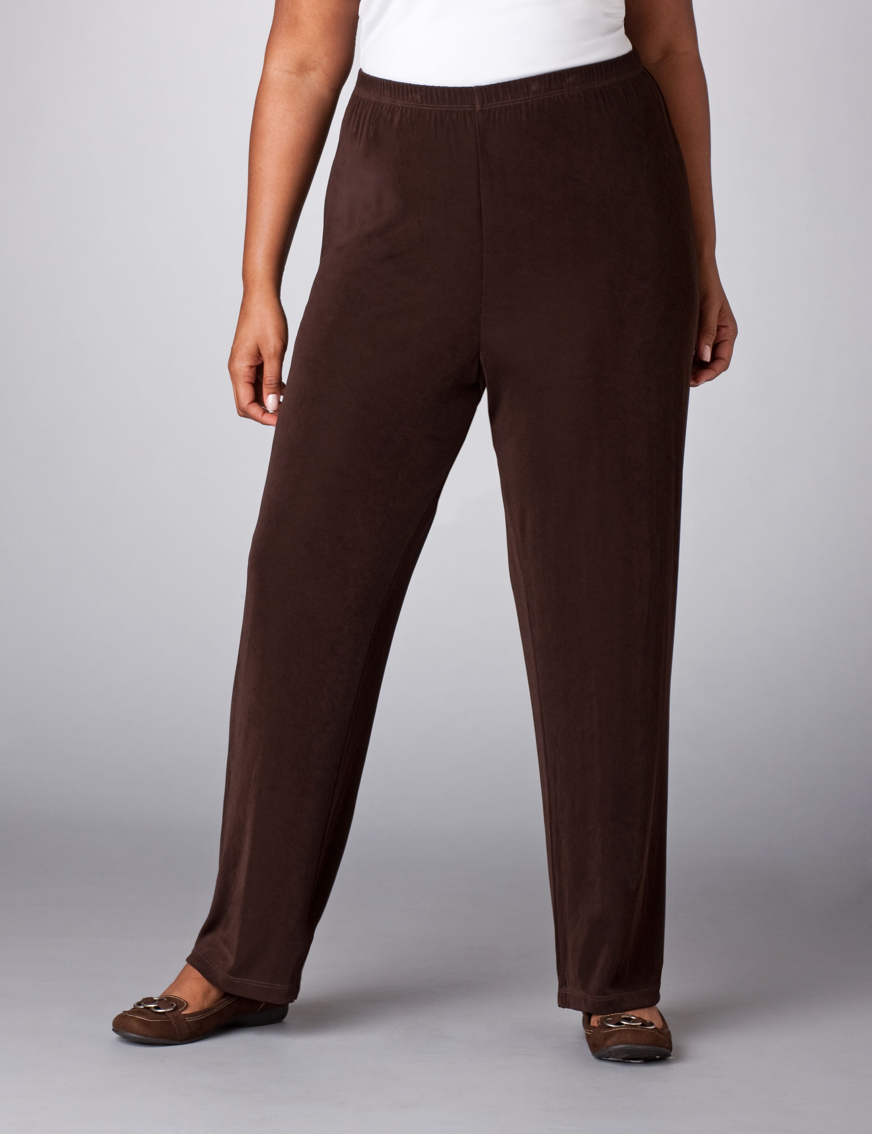 Catherines Basic Slinky Pants
