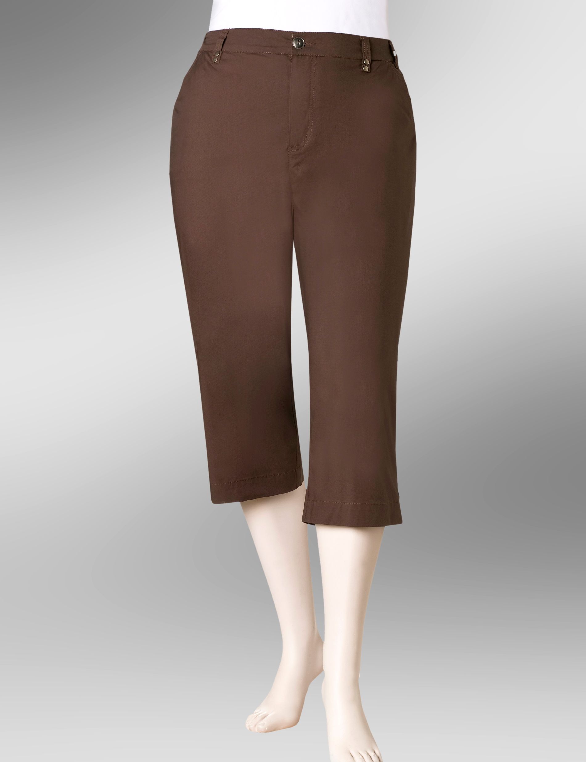 Poplin Capris