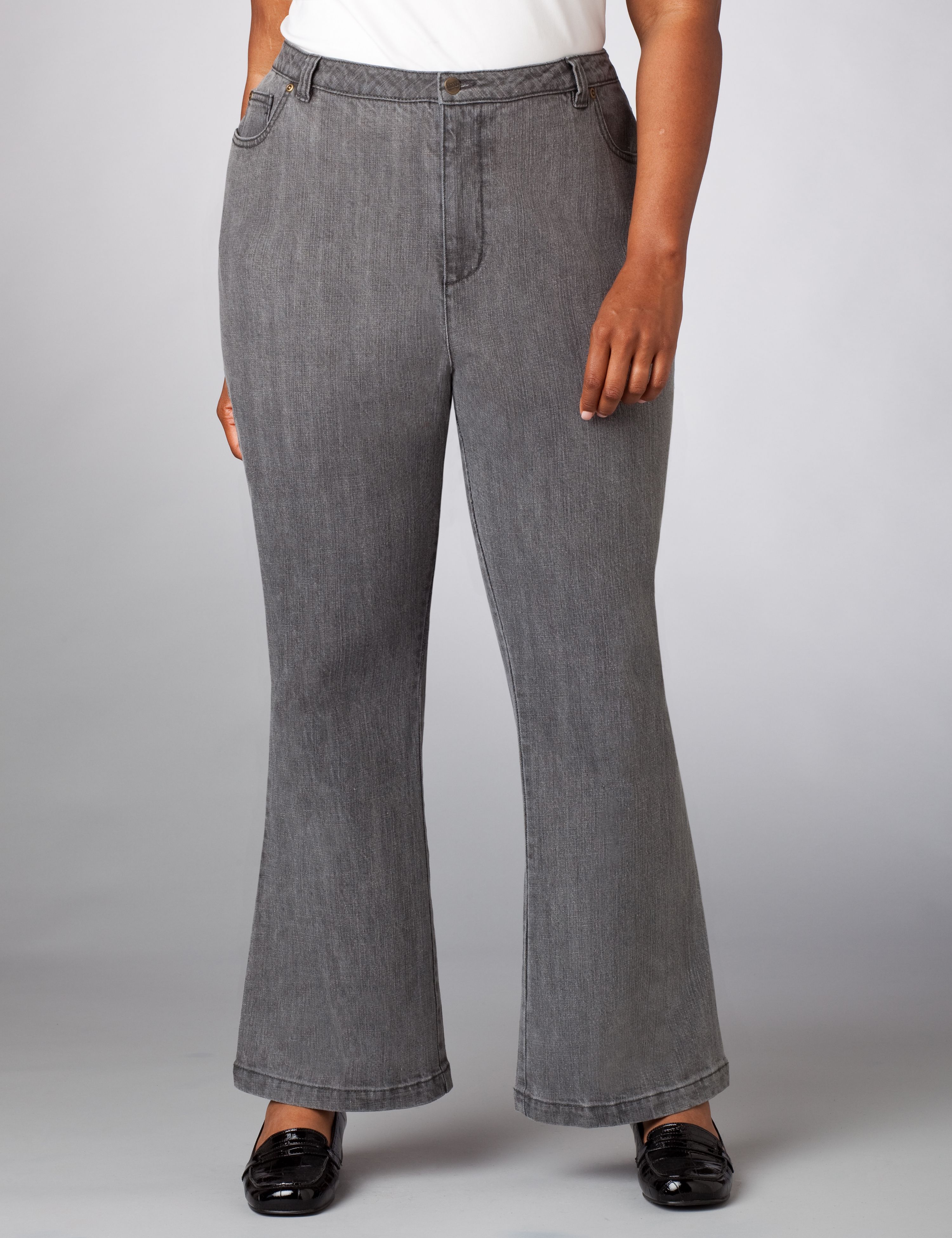 5-Pocket Hued Jeans