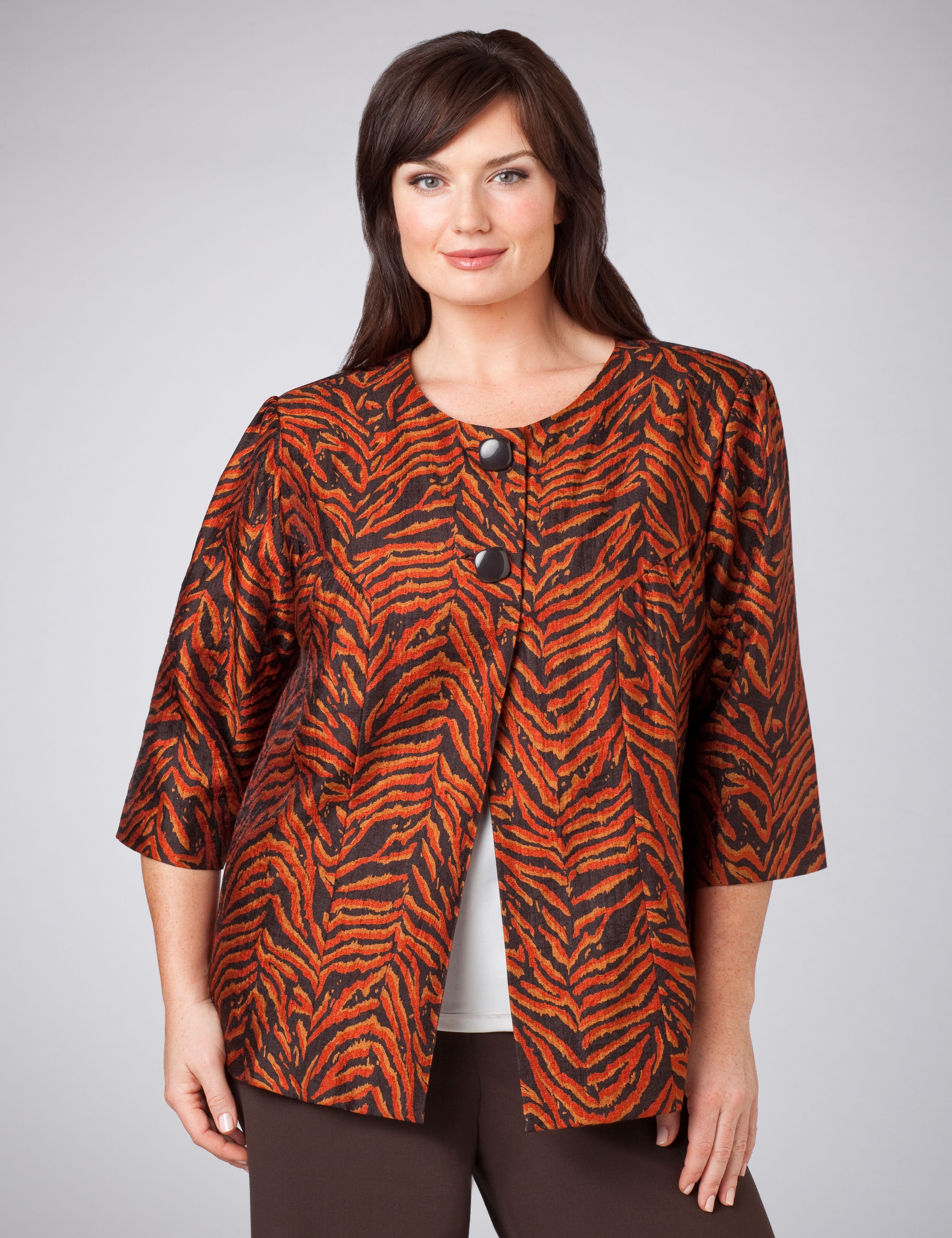 Animal Print Shimmer Jacket