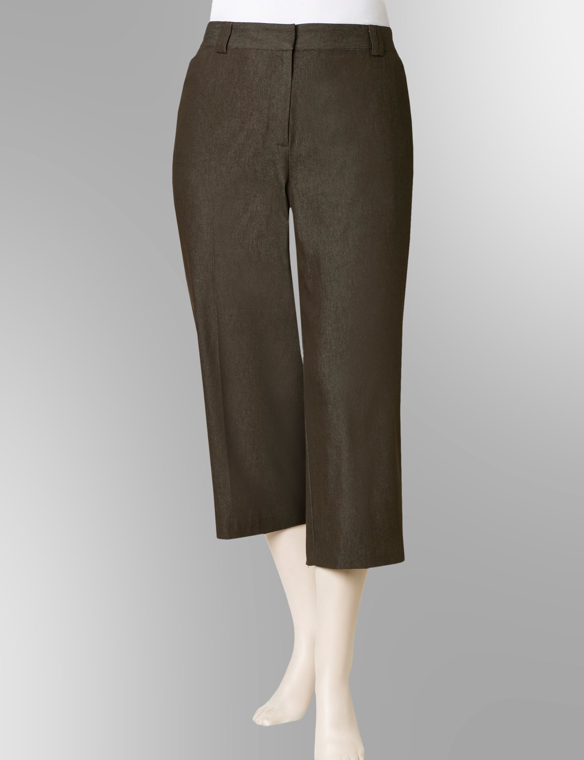 Tailored Denim Capris