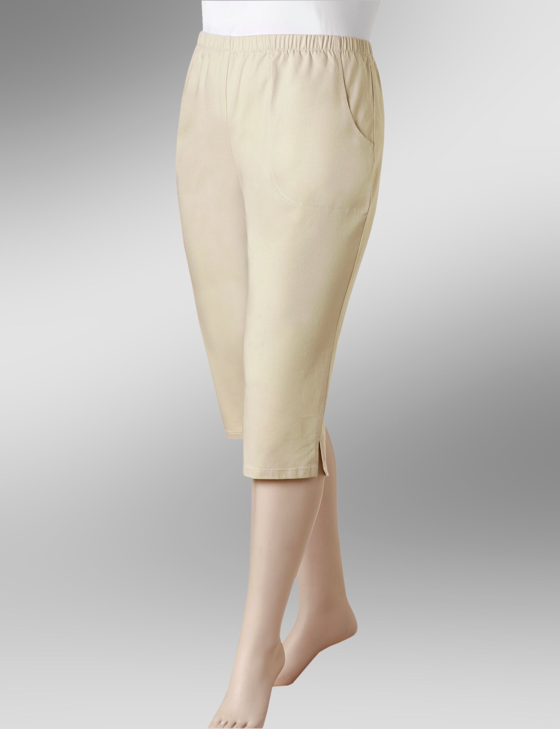 Stretch Twill Capris
