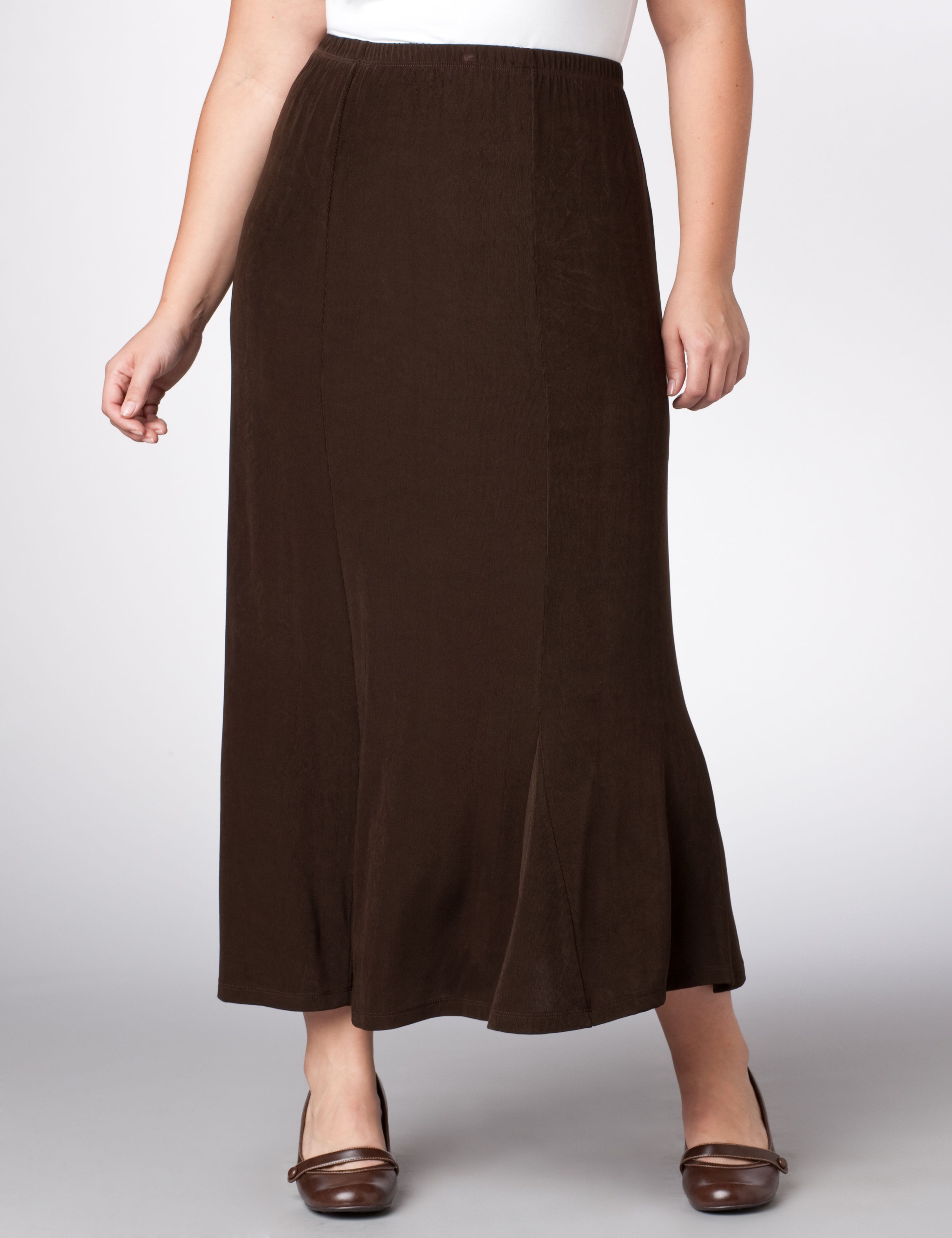 Catherines Slinky Flared Skirt