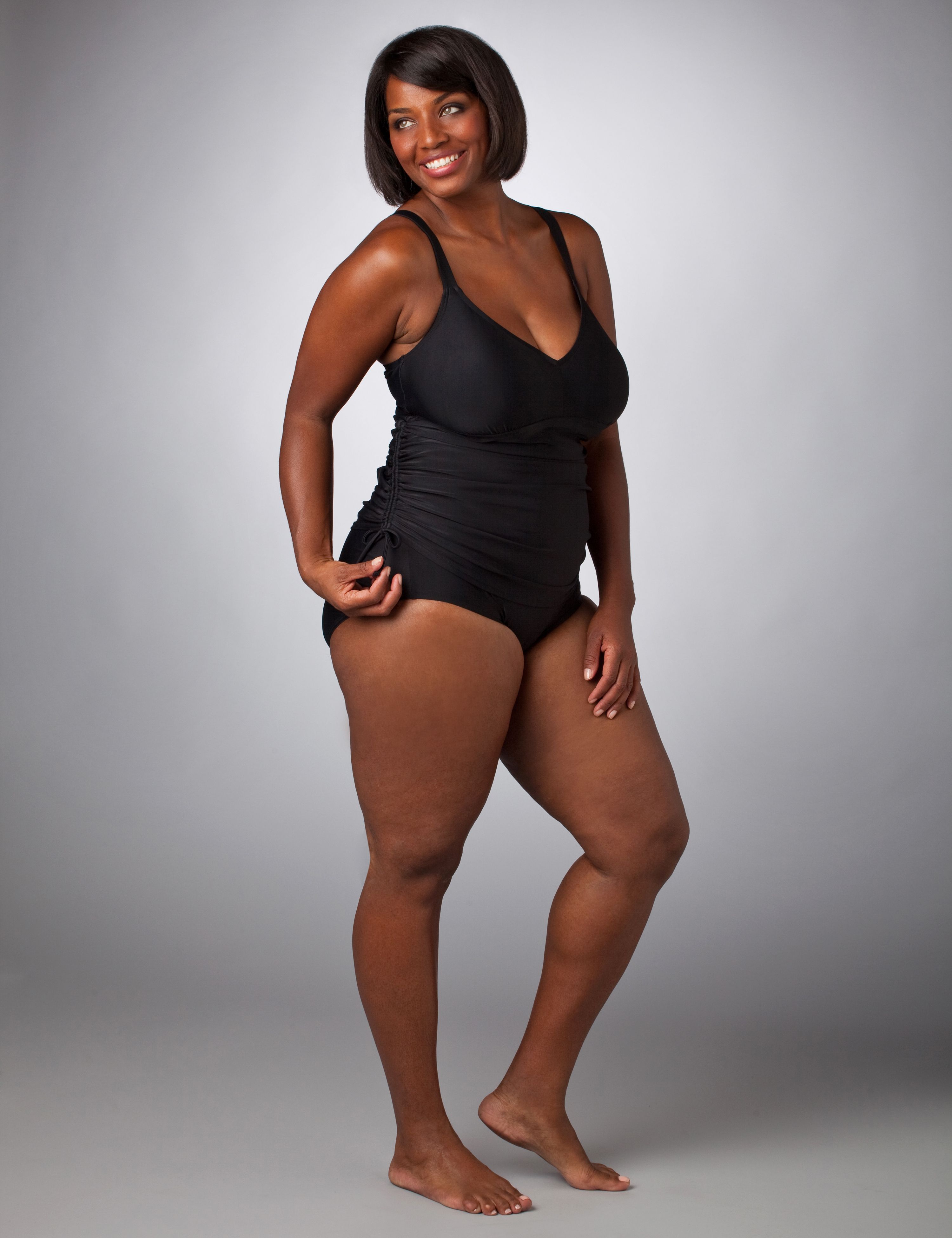 Catherines Ruched Swimsuit
