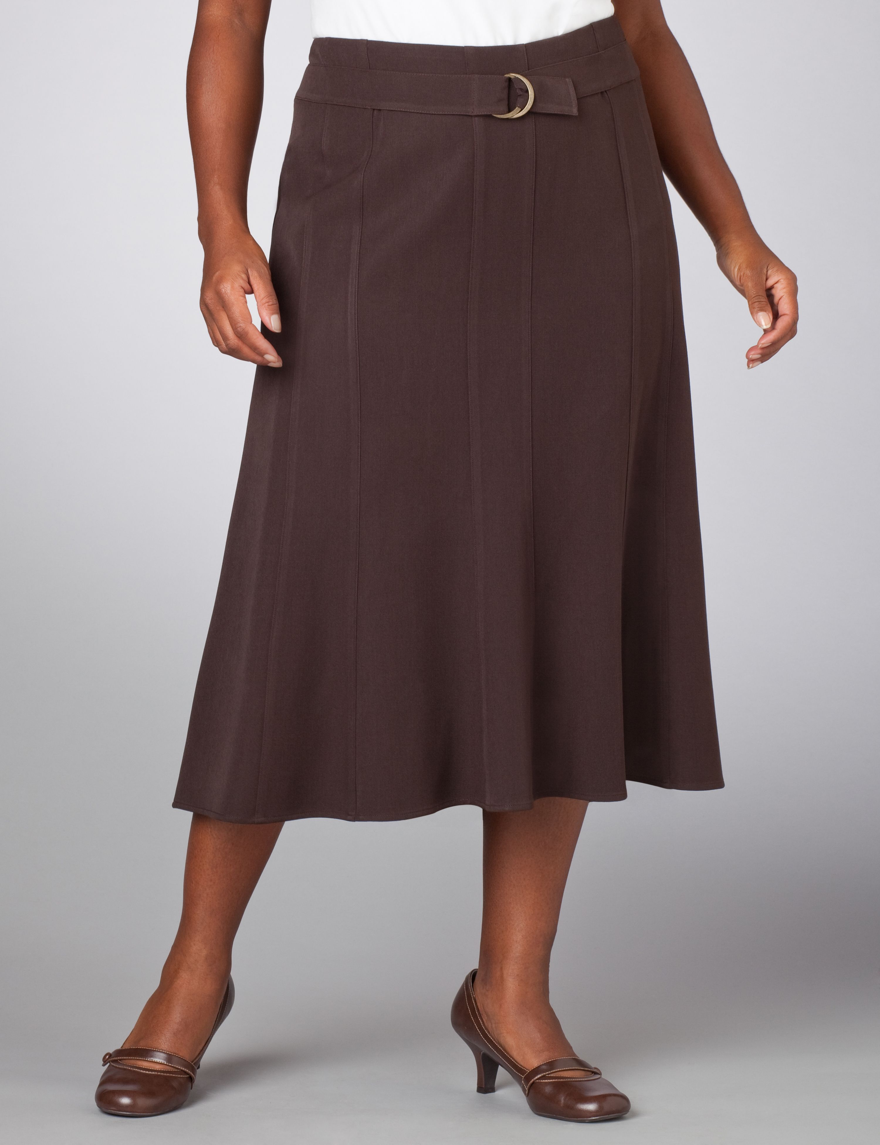 Belt Detailed Skirt