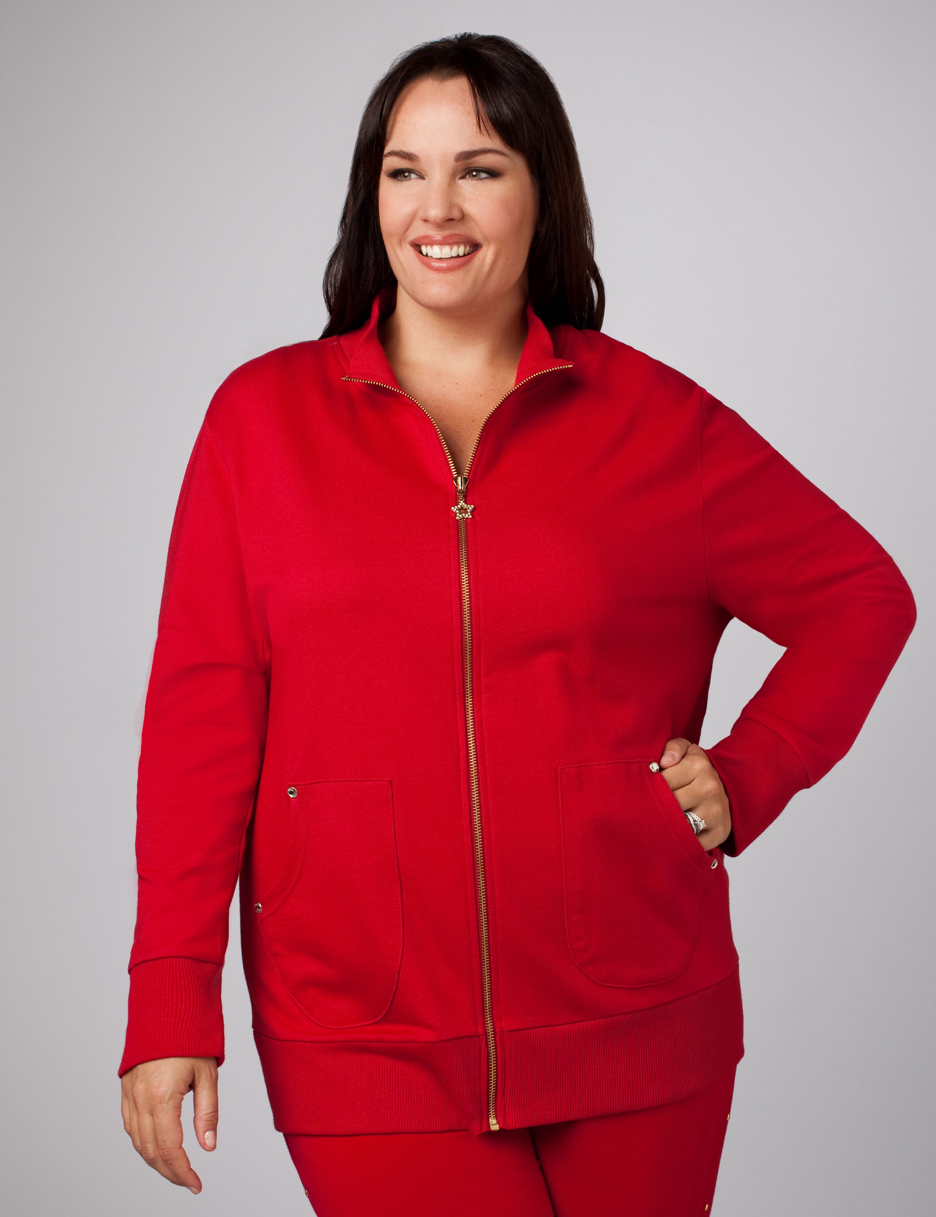 Catherines Rhinestone Star Back Jacket