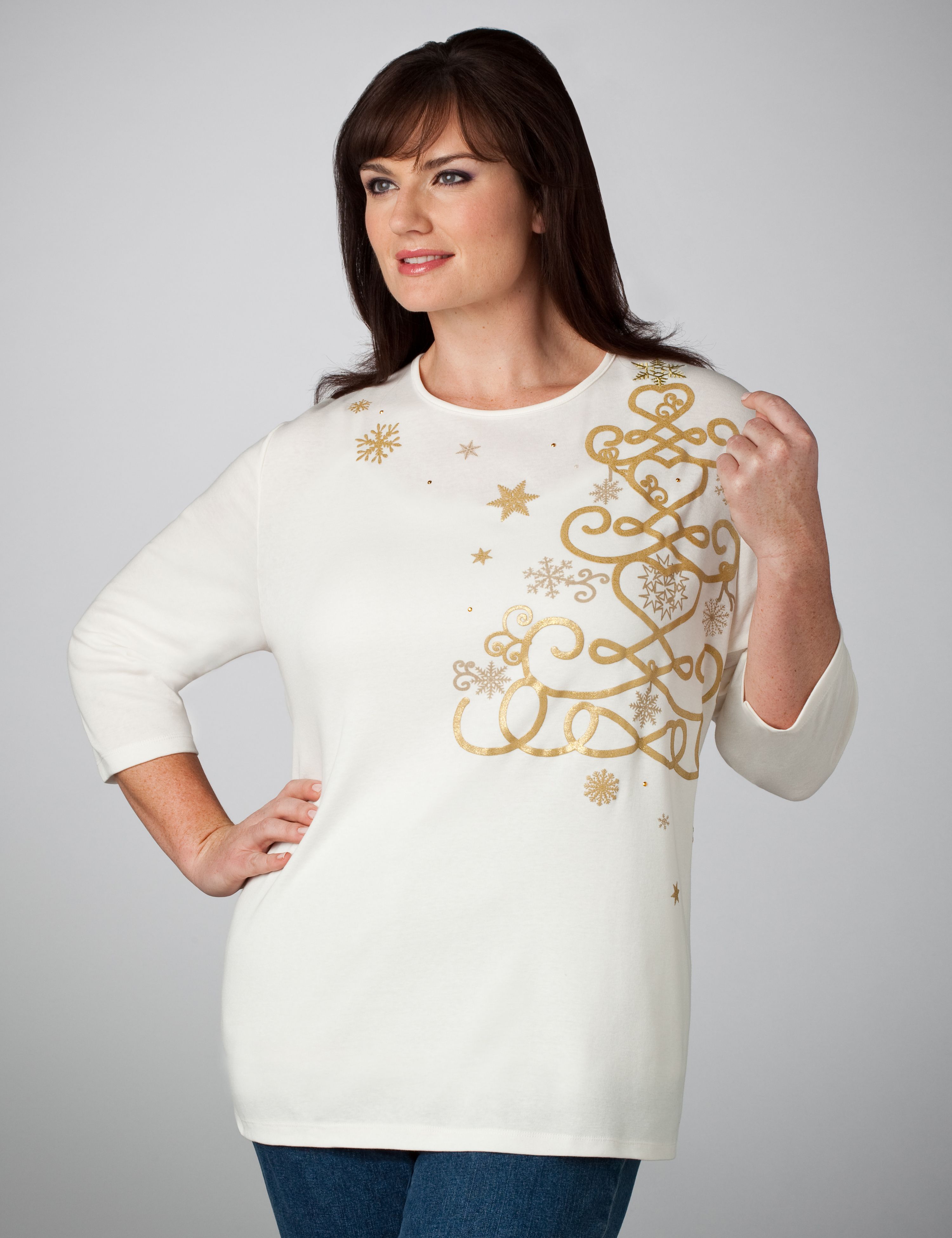 Catherines North Wind Scroll Tee