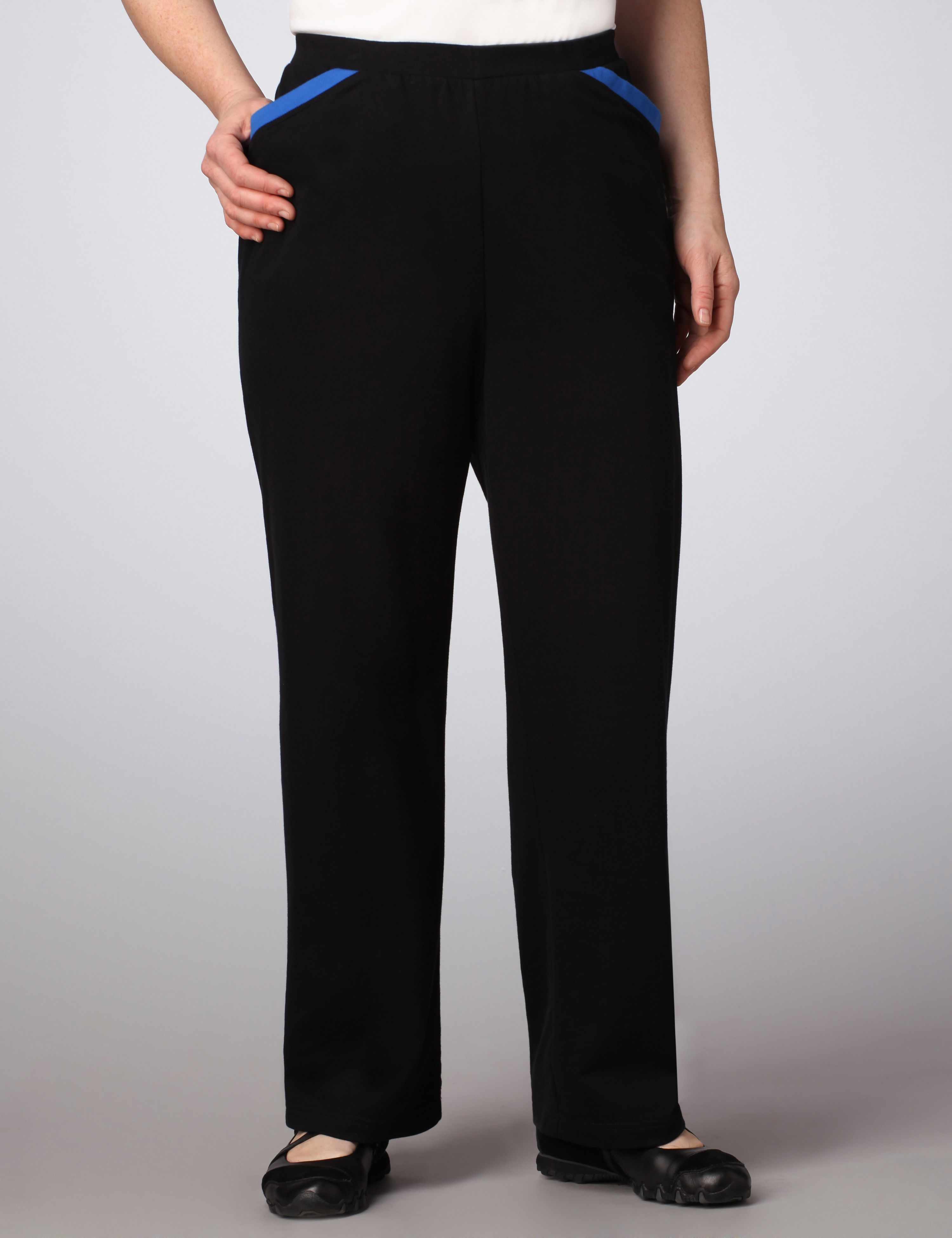 Catherines Color Banded Knit Pants
