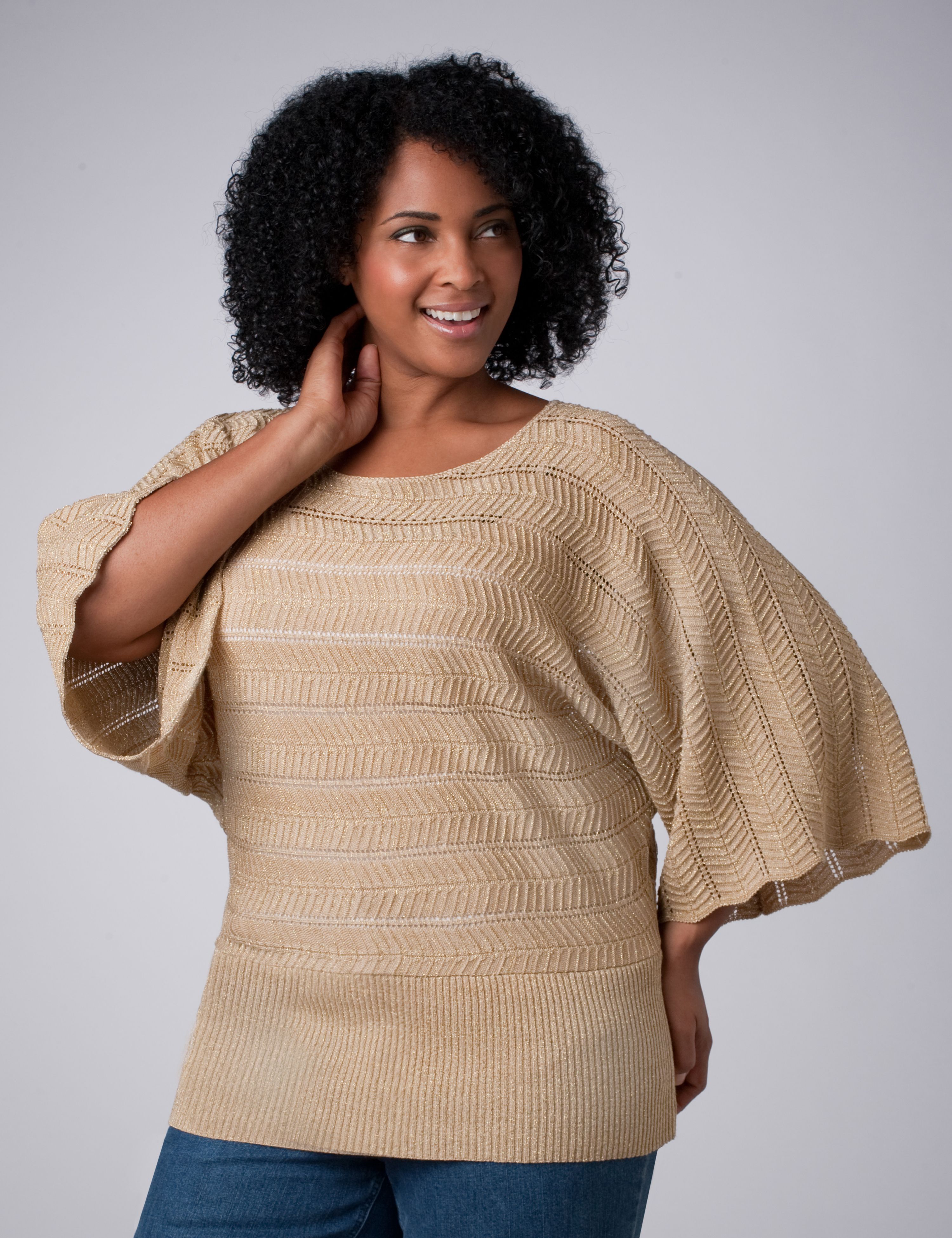 Metallic Sweater