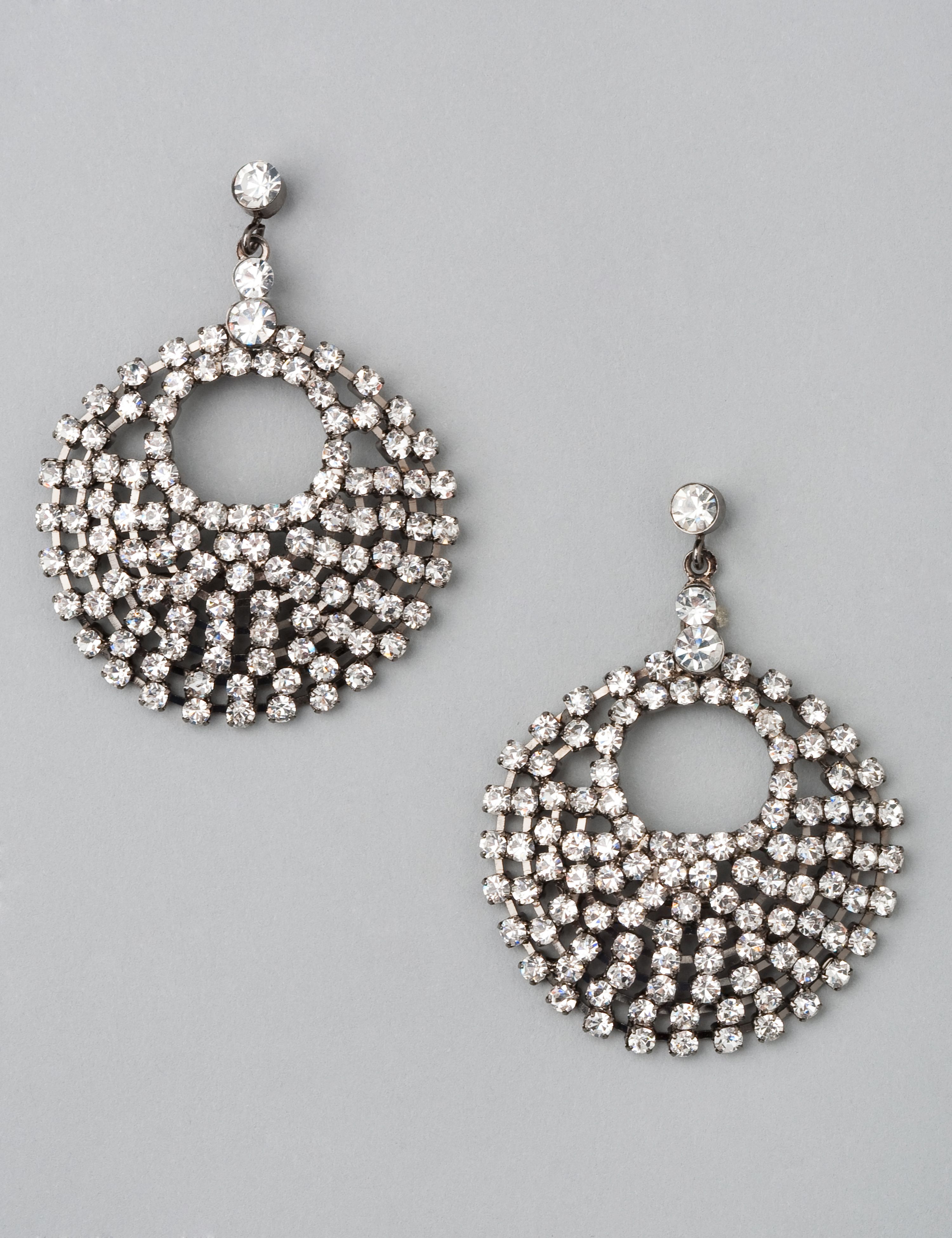 Catherines Rhinestone Drop Earrings