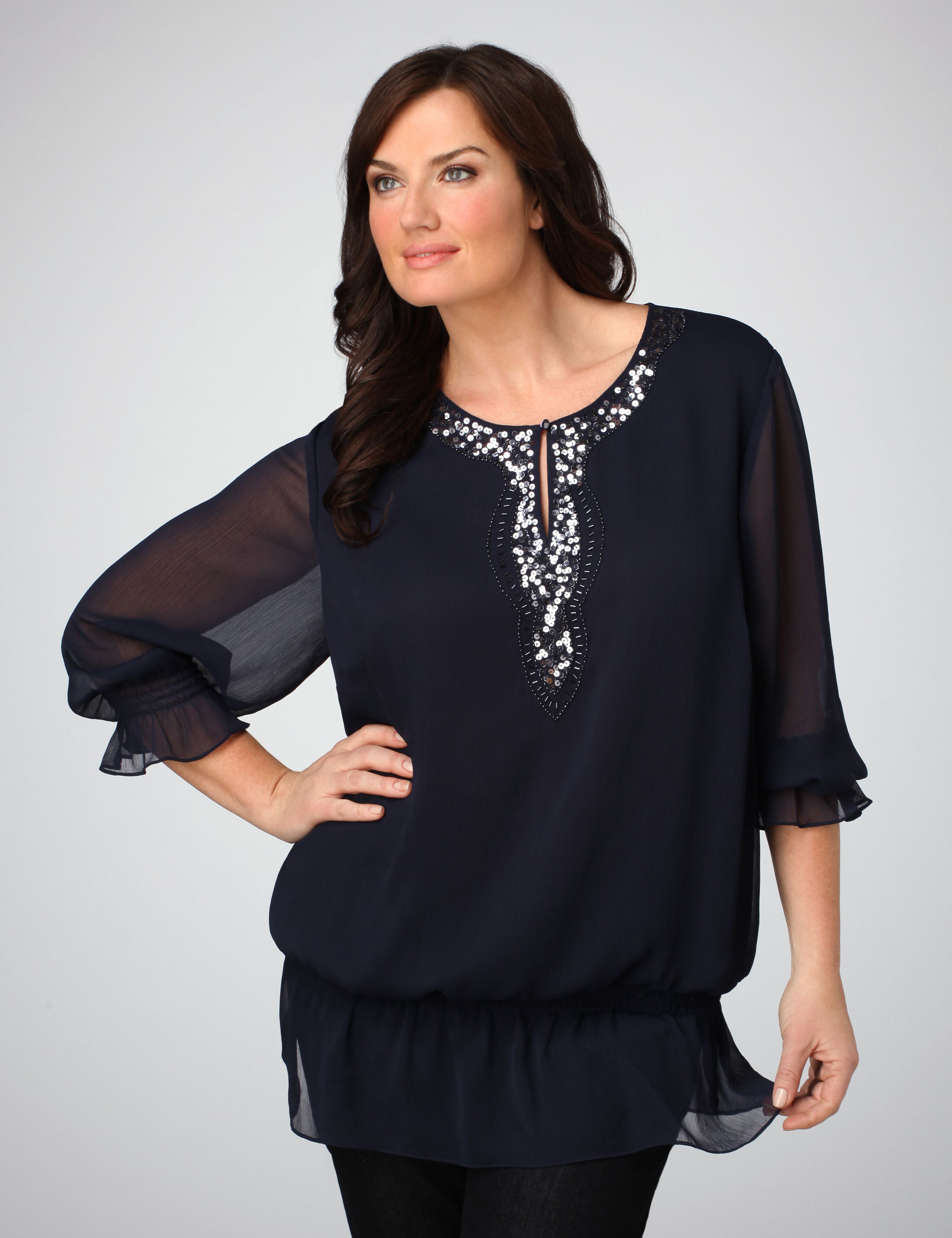 Catherines Beaded Tunic