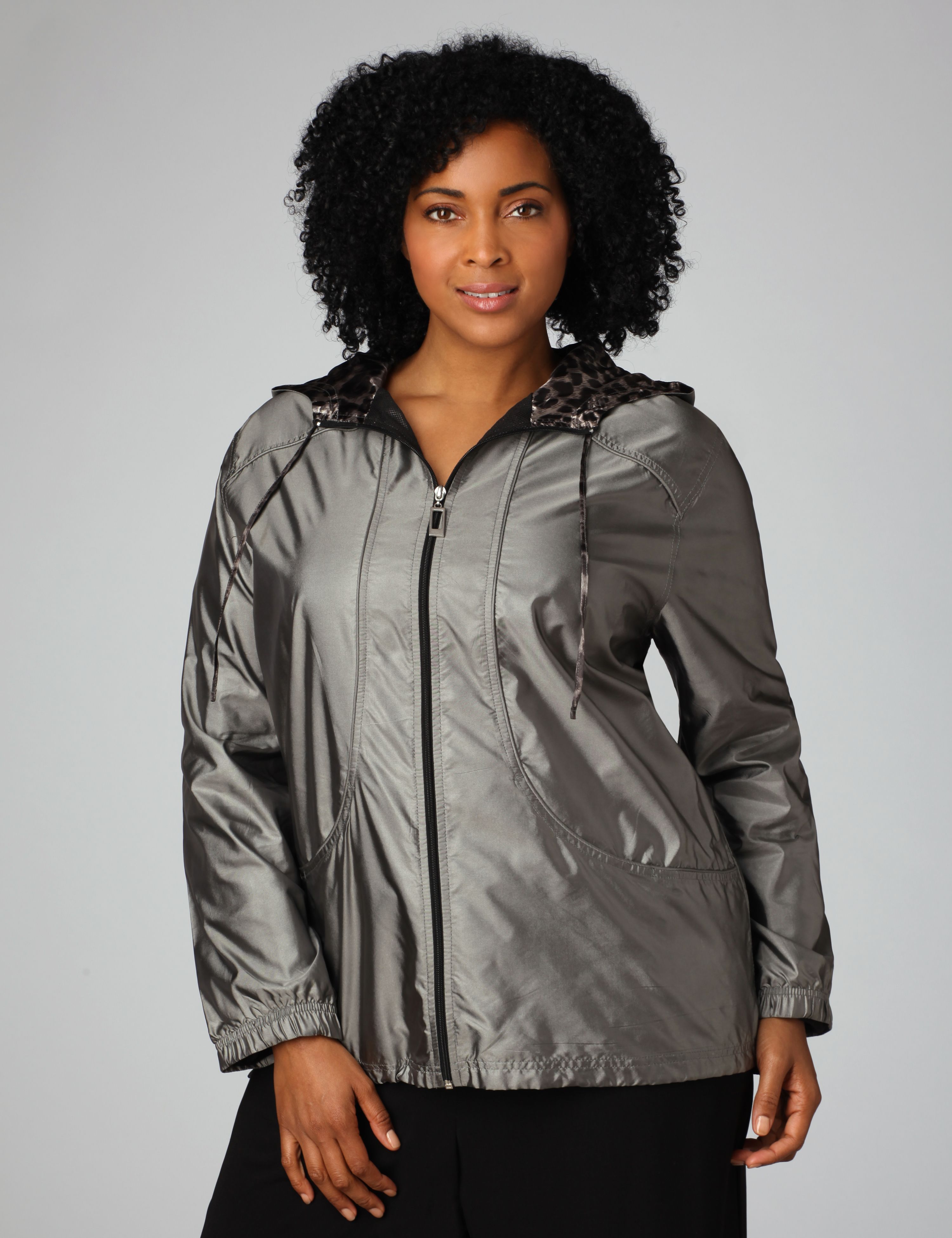 Catherines Iridescent Ripstop Windbreaker