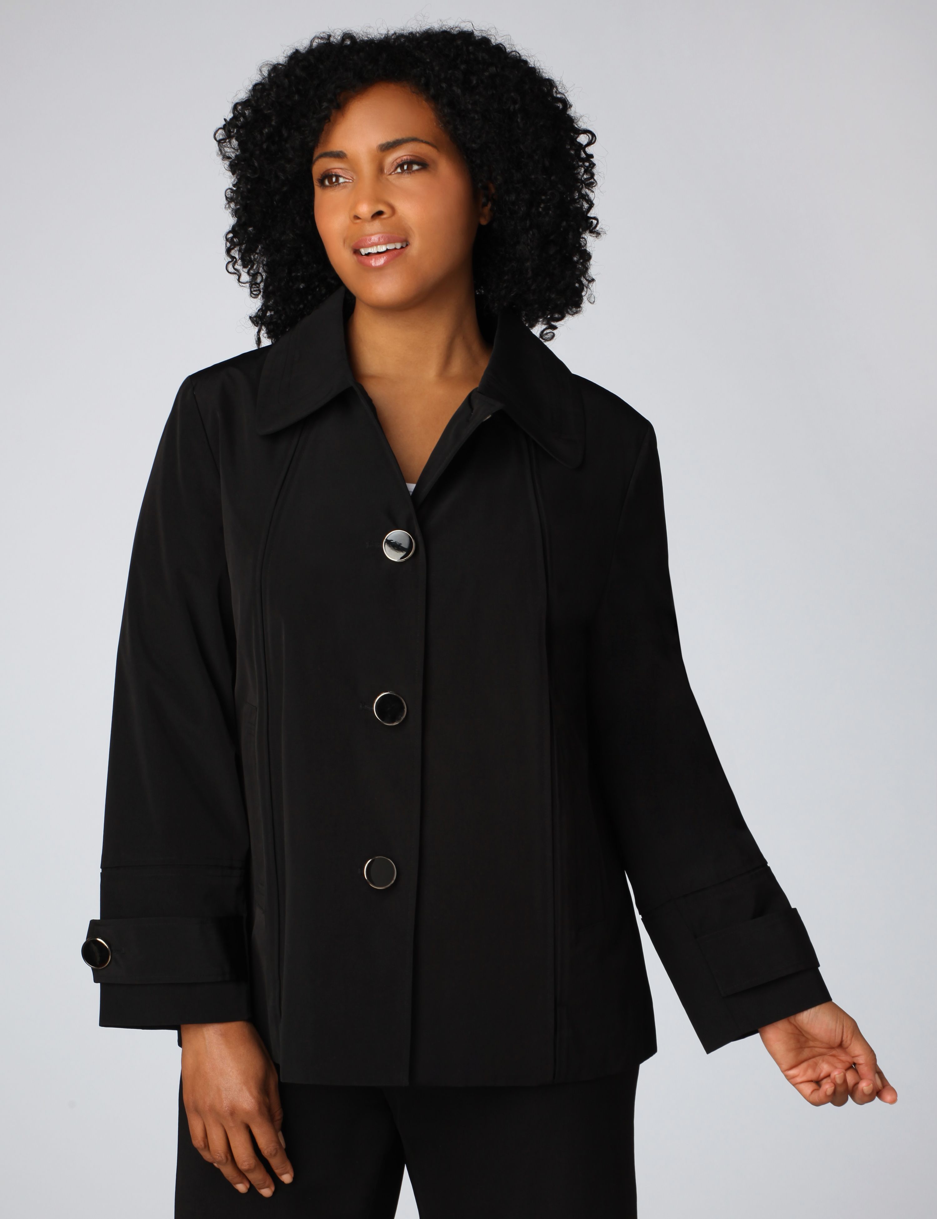 Plus Size Clothing,  Plus Size Womens Clothing Swing Jacket plus size coats