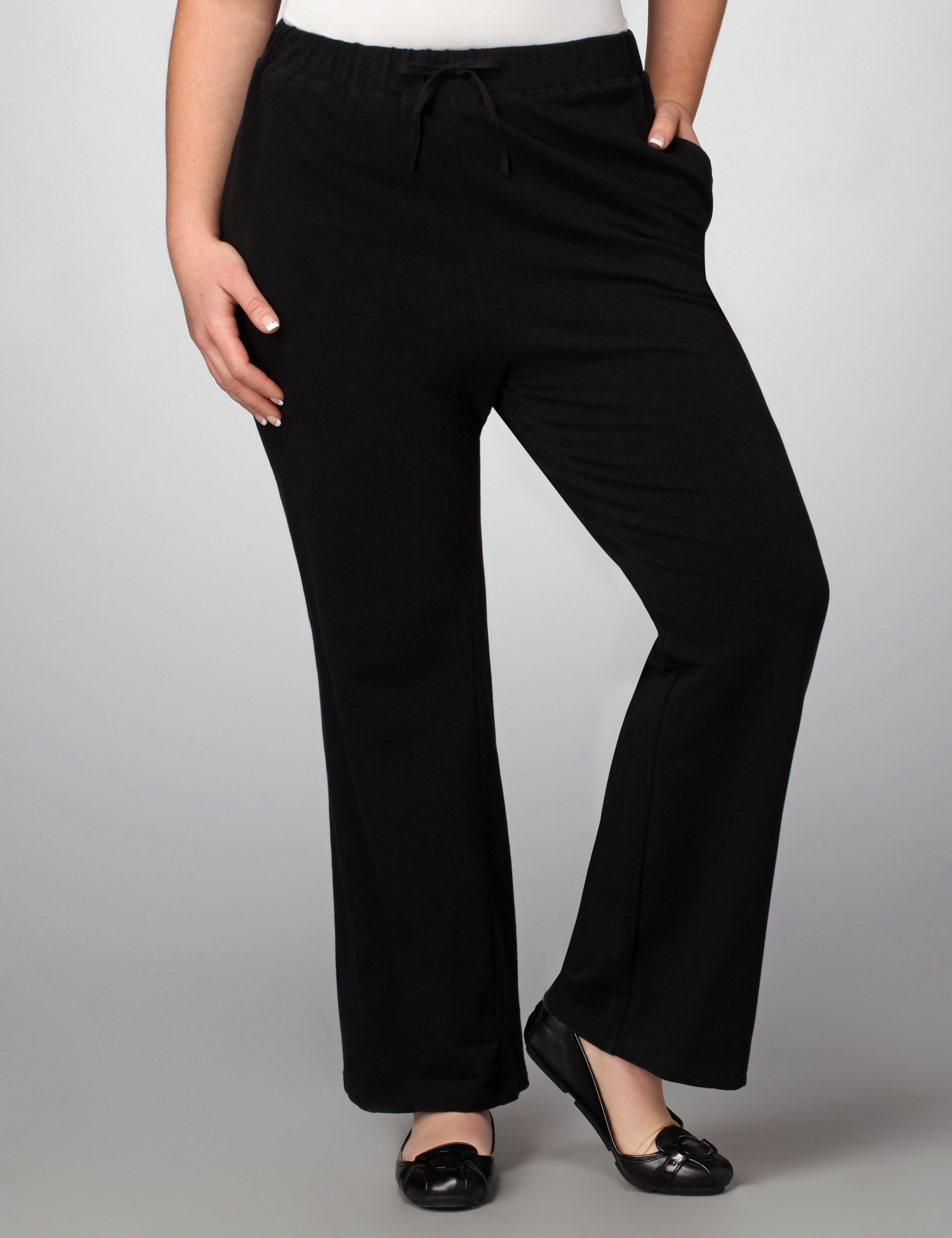 Catherines French Terry Drawstring Pants