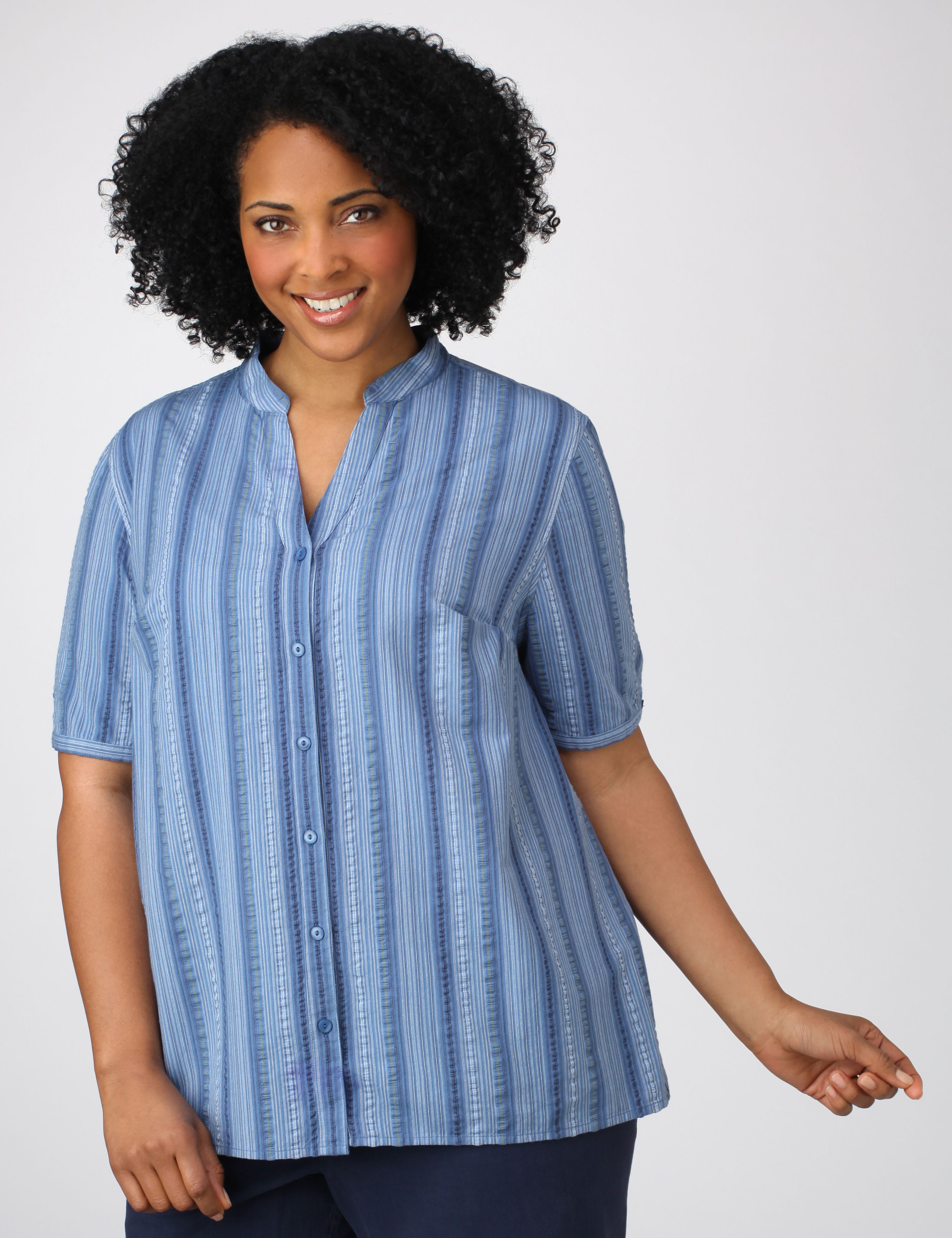 Catherines Seersucker Shirt