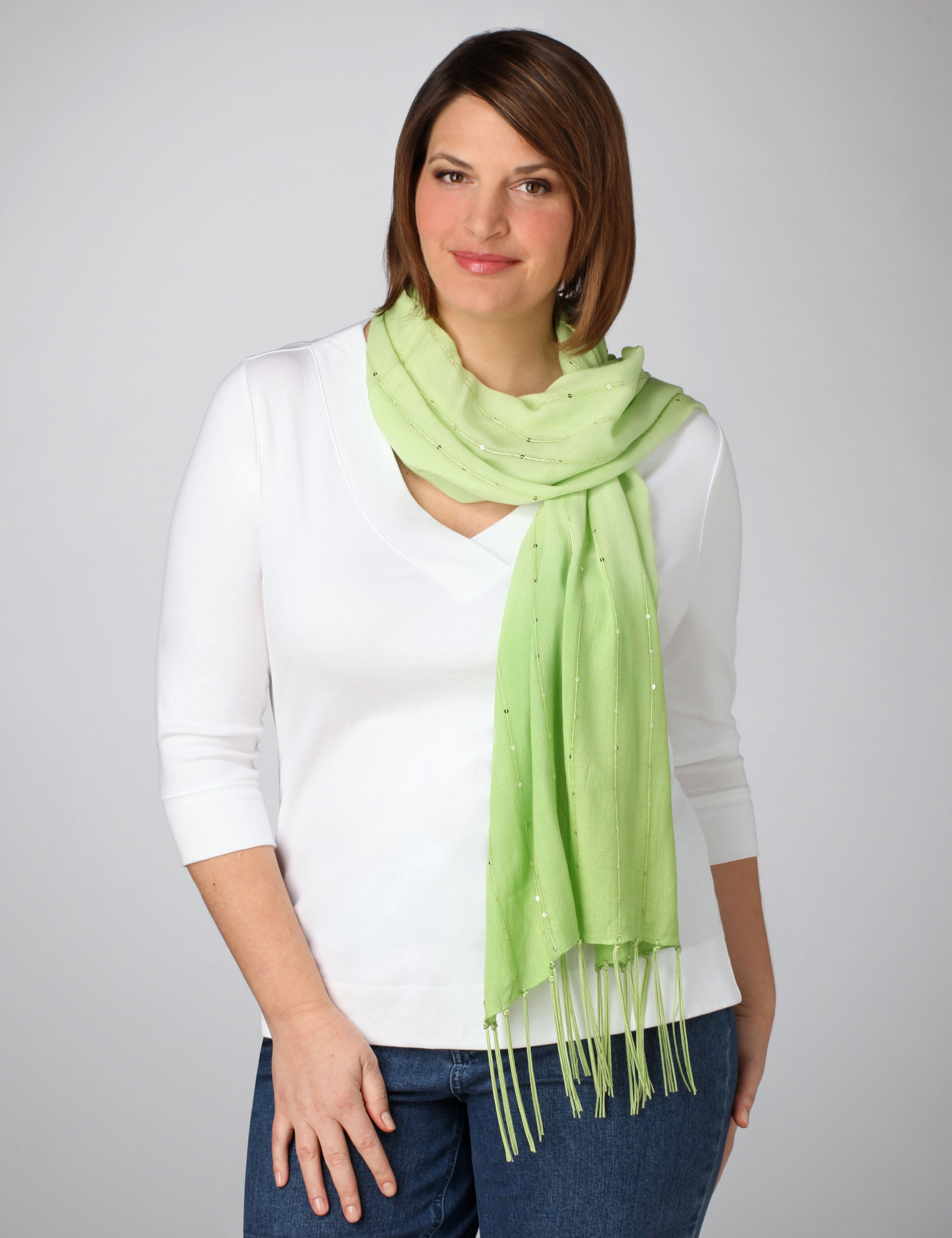 Catherines Sequin Ombre Scarf