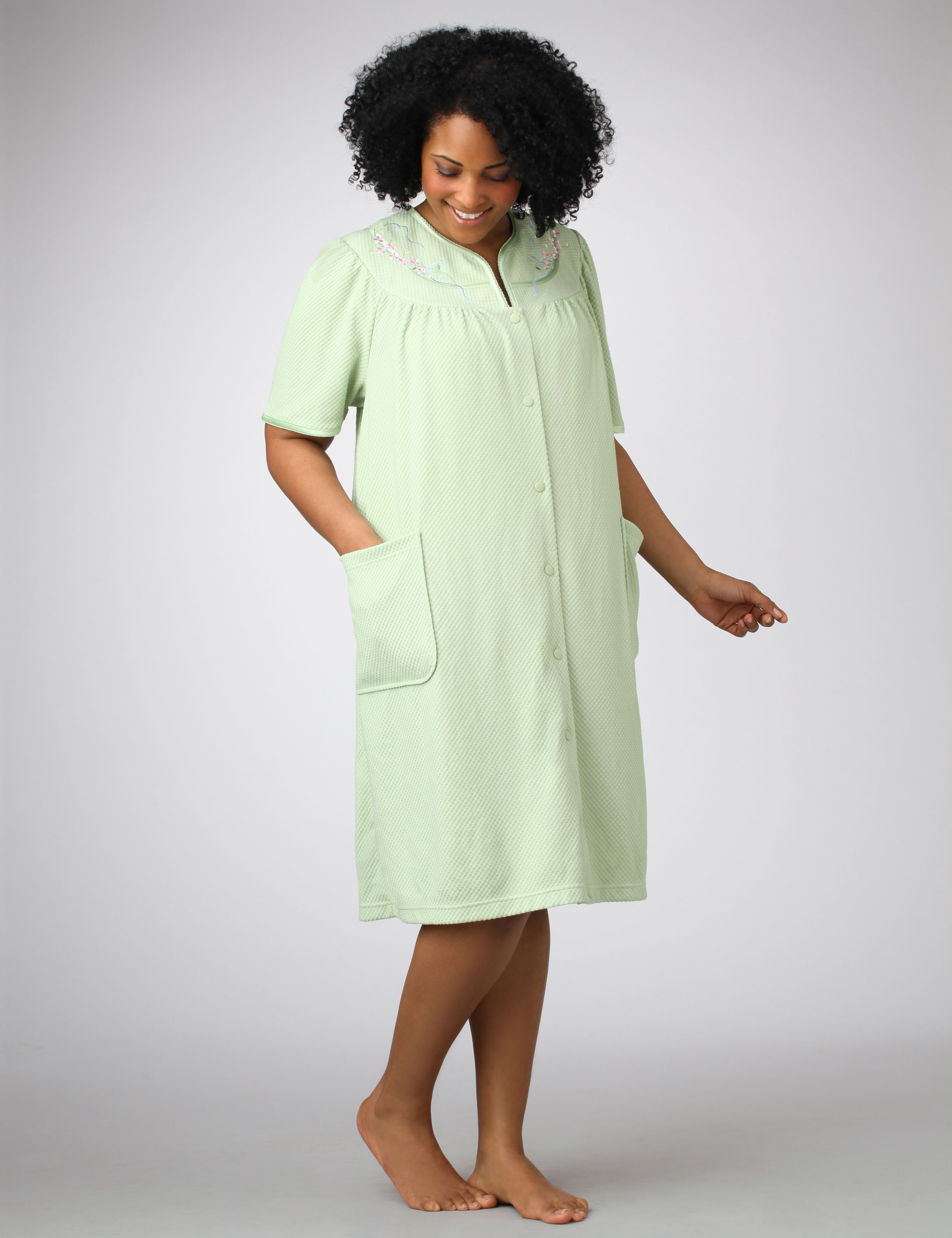 Catherines Pucker Knit Robe