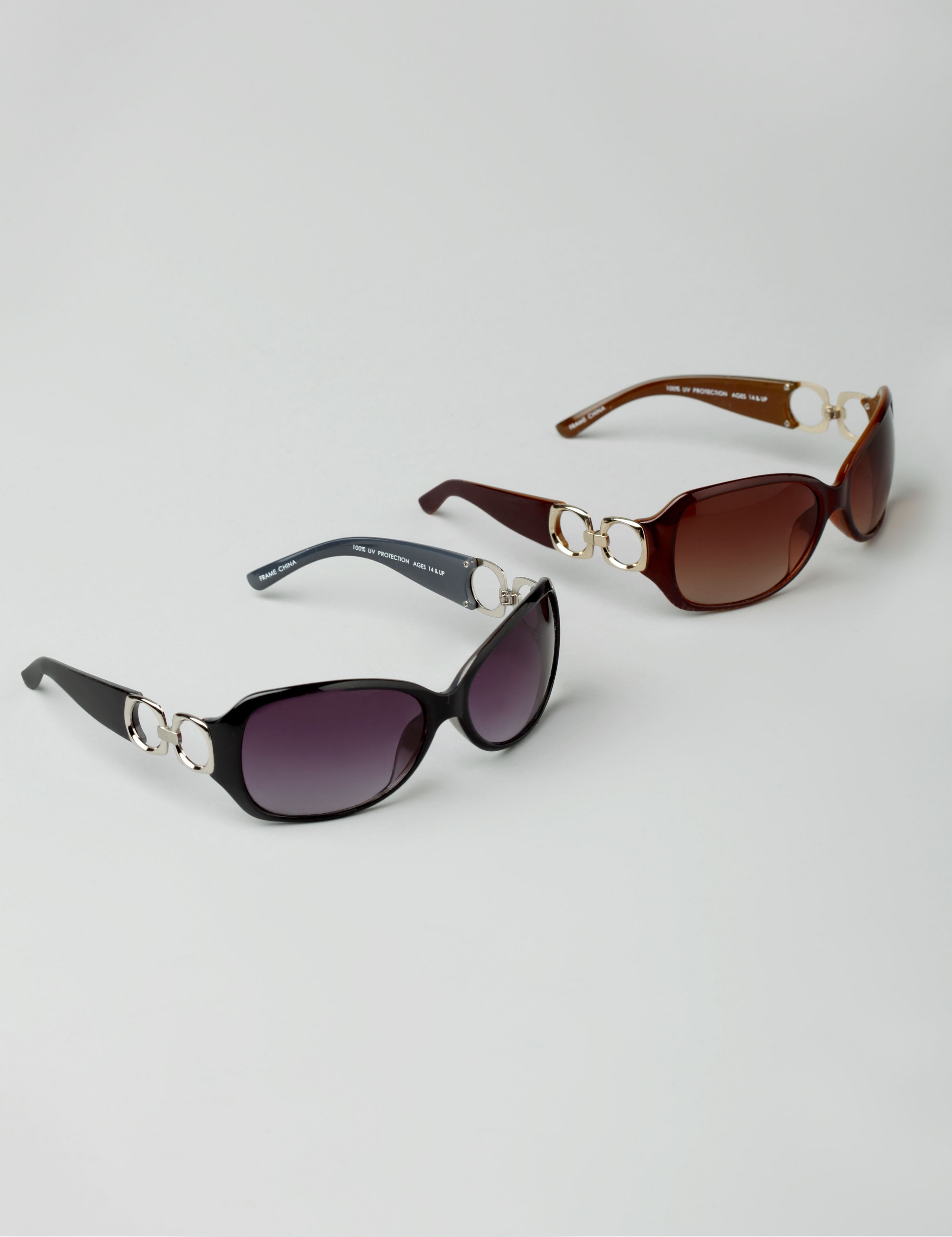 Catherines Wraparound Fashion Sunglasses