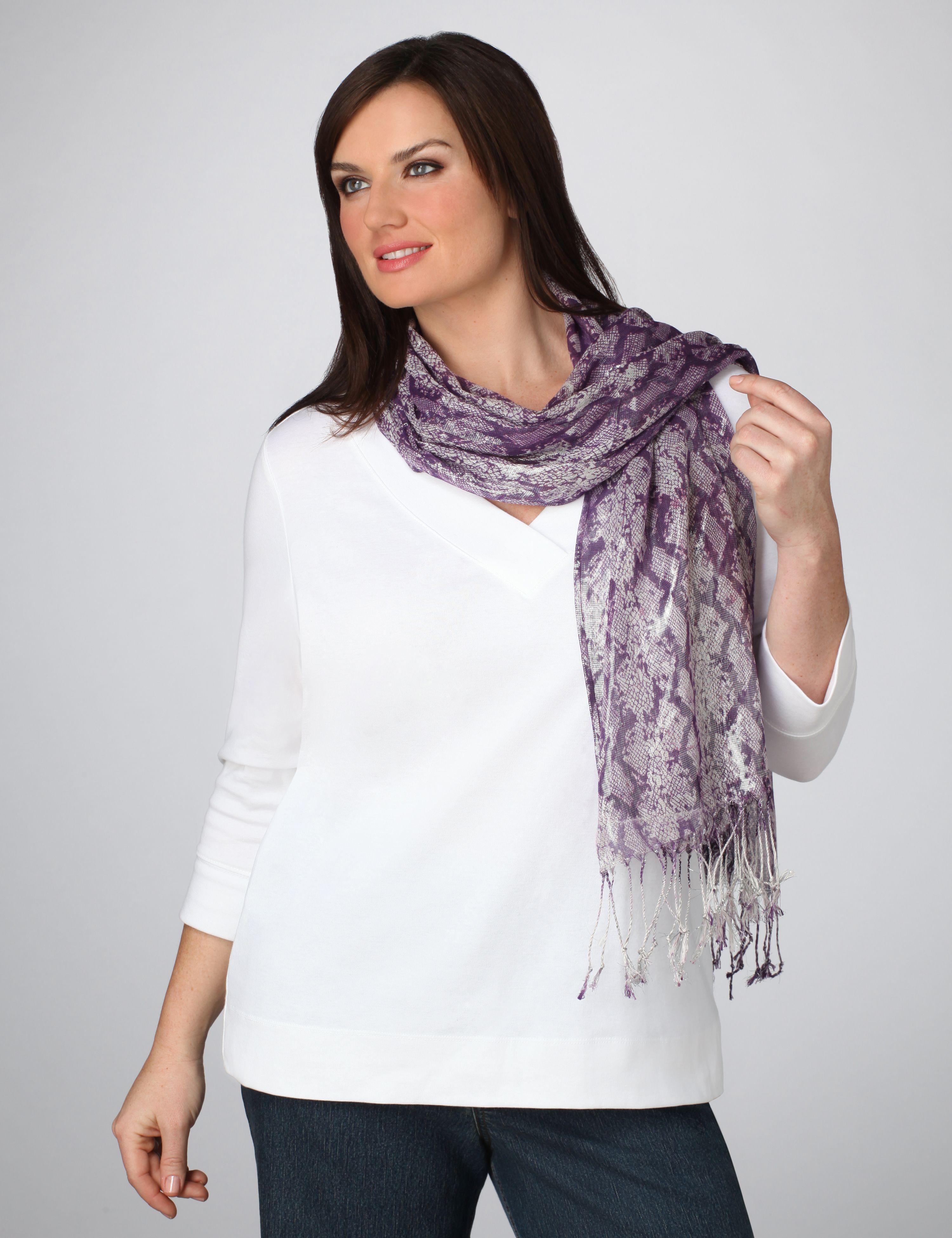 Catherines Python Print Scarf