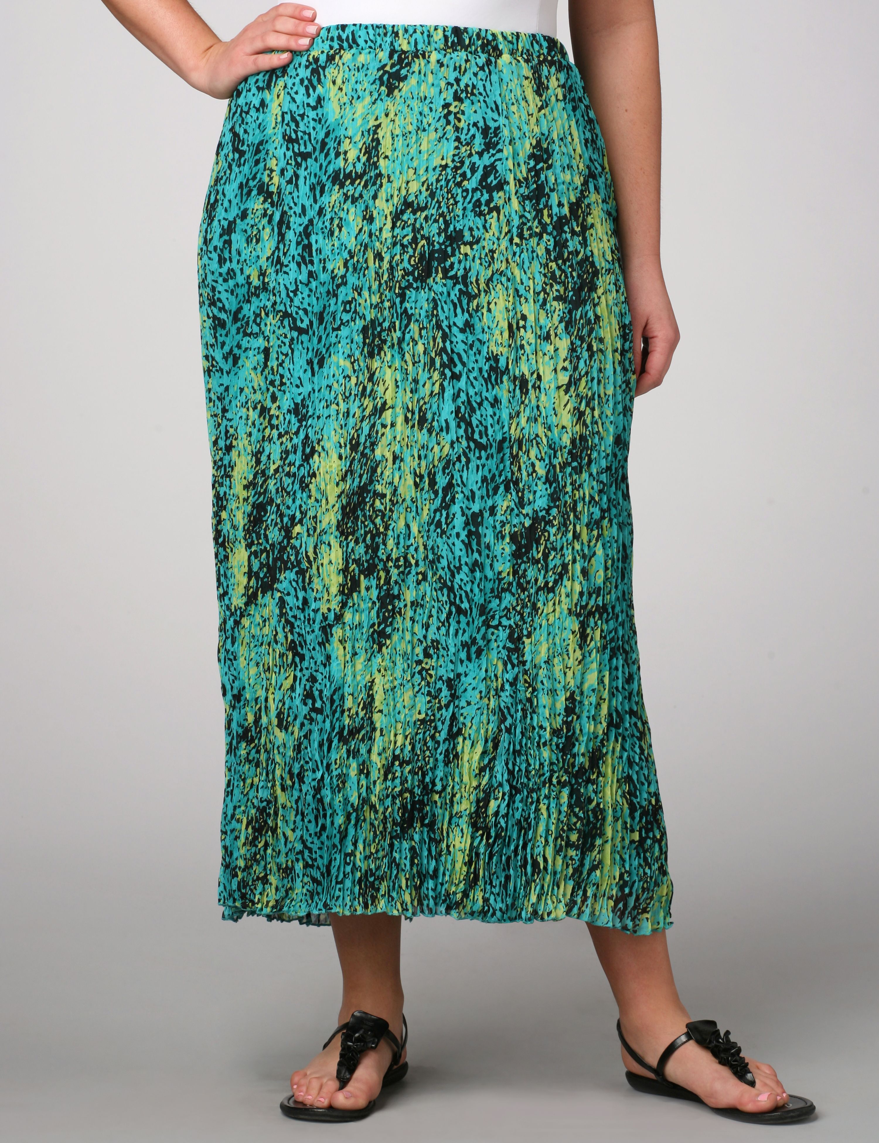 Catherines Print Georgette Skirt