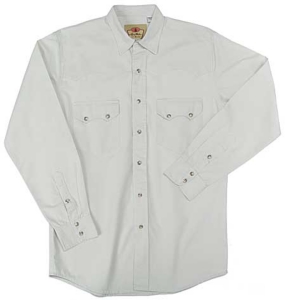 Larry Mahan® L/S Putty Twill Western Shirt