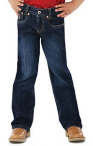 Cinch® Boys' Black Label Dark Stonewash Slim Fit Jean--Sizes 4-7