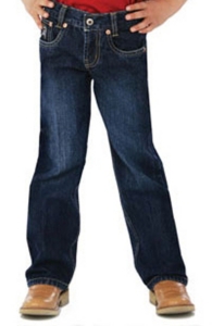 Cinch® Boys' Black Label Dark Wash Regular Fit Jean--Sizes 4-7