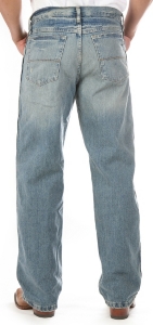 Wrangler 20X� Men's Distressed Blue Relaxed Fit Jeans