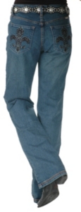 Lawman® Miracle Alisha Slim Fit Medium Stonewash Stretch Jean