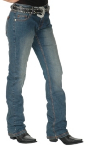 Lawman® Elena Slim Fit Medium Stonewash Jean