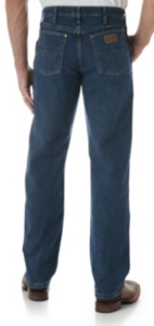 Wrangler® George Strait Cowboy Cut™ Dark Stone Relaxed Fit Jeans