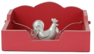 Evergreen® Rooster Napkin Holder