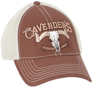 Cavenders® A-Flex Brown and Stone Cap