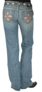 Petrol® Kirsten Slim Fit Vintage Cross Medium Stonewash Jean