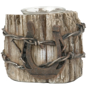 Giftcraft® Horseshoe Candle Holder